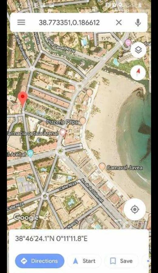 Apartamento Miramar Jávea Eksteriør billede
